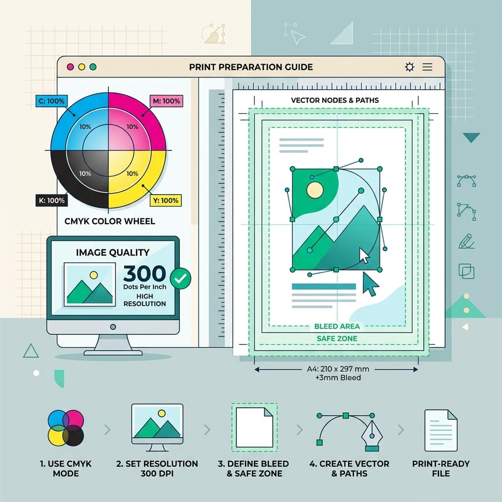 Print-Ready Design Files: DPI, Colour and Resolution