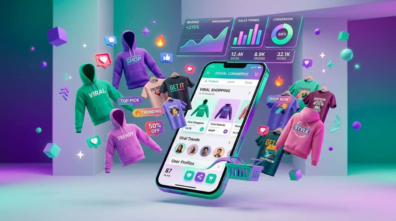 TikTok Shop et POD : des vidéos virales aux ventes
